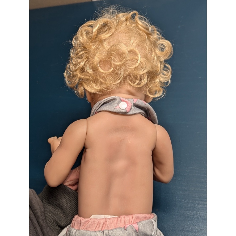18'' Real Infant Reborn? Doll Real Baby Doll Lifelike Baby Hand-rooted Hair - Picture 11 of 14